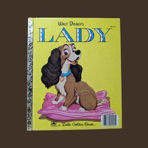Disney's Lady and the Tramp Lady Little Golden Book